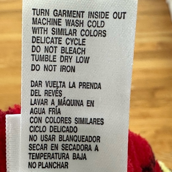 Disney Mickey plush sleep pants, size L NWOT - Picture 5 of 6